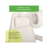 Poltrona per trattamenti estetici, elettrica Elara PRO 6P - bianca