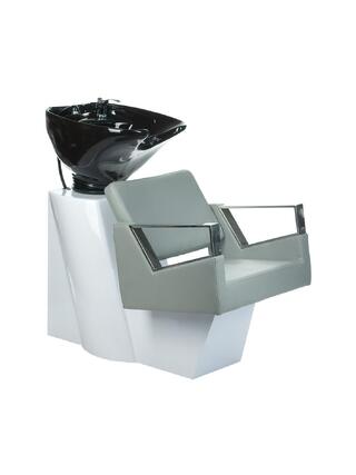 Poltrona lavatesta Arturo BR-3573 grigio chiaro