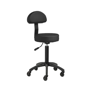 Sgabello da barbiere Gabbiano D026 nero