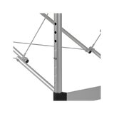 Lettino da massaggio portatile esclusivo Estetic Black Comfy Base K515