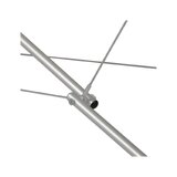 Lettino da massaggio portatile esclusivo Estetic Black Comfy Base K515
