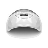 Lampada LED UV Shiny 86W bianco/argento perlato