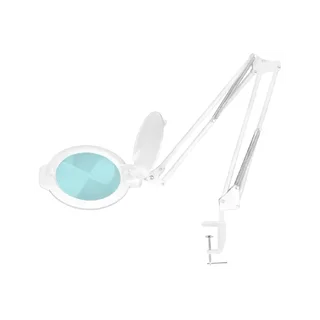 Lampada d'ingrandimento a LED Moonlight 8013/6" bianca per il tavolo