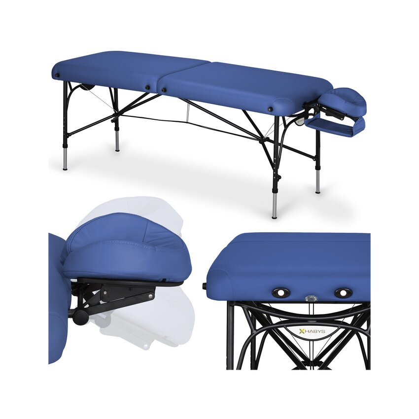 Lettino da massaggio Smart Alu 70 Vinyl Flex K015 Blu