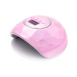 Lampada UV LED lucida da 86W, rosa perla