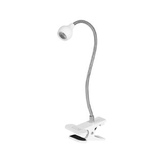 Lampada a LED UV a forma di serpente per scrivania, bianca