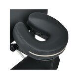 Lettino da massaggio portatile esclusivo Estetic Black Comfy Base K515
