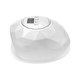 Lampada LED UV Shiny 86W bianco/argento perlato