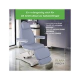 Poltrona per trattamenti estetici, elettrica Elara PRO 4 - viola