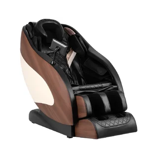 Poltrona massaggiante Sakura Classic 305 in legno e pelle