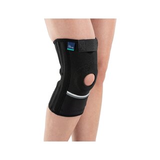 Supporto per ginocchio con stabilizzatore della rotula