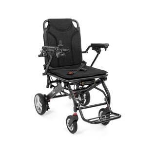 Carrozzina elettrica pieghevole SMART nera