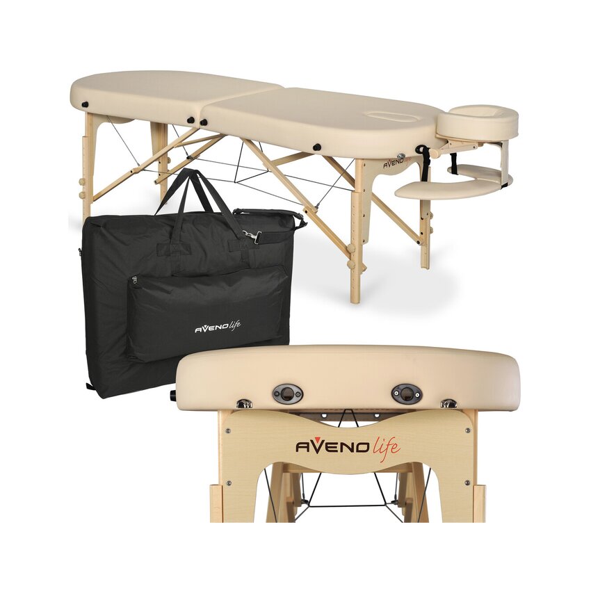Panca per massaggi Elza Soft Touch K607 Moco Beige