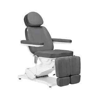 Poltrona pedicure elettrica SILLON CLASSIC 2 motori pedicure grigio