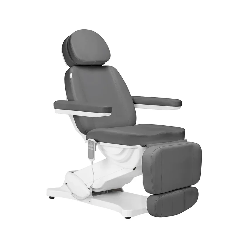 Poltrona estetica elettrica SILLON CLASSIC 3 motori grigio