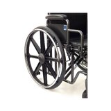 Carrozzina extra larga con telaio rinforzato da 56 cm – Capacità di peso: 225 kg
