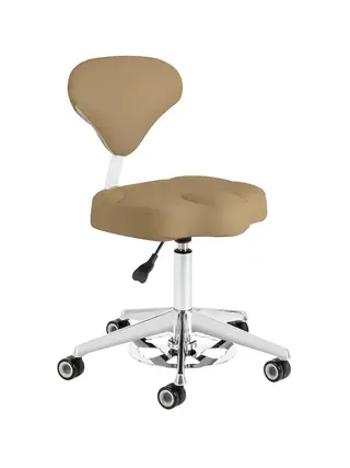 Sedia da lavoro ergonomica - Azzurro 156f - beige