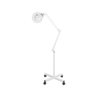 Lampada d'ingrandimento - Ampia con supporto da pavimento