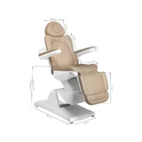 Poltrona elettrica Azzurro 870 3 forte cappuccino