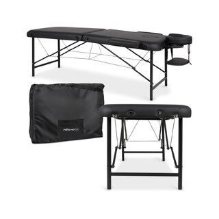 Lettino da massaggio portatile Rico 60 cm - Nero